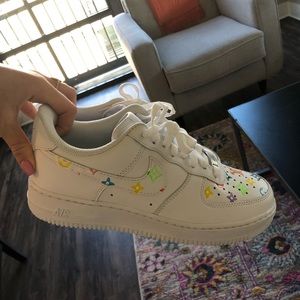 SOLD Nike Air Force 1s customized (NEW) size: 9